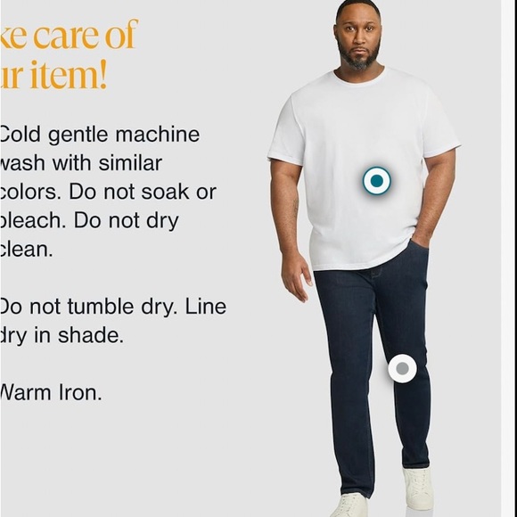 Brand New With Tags Mens Slim Jeans! - Picture 6 of 8